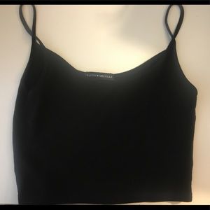 Cute simple black Brandy tank